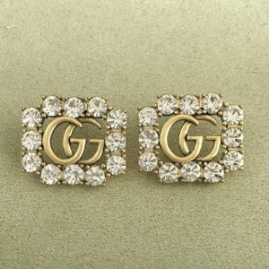 Vintage Stylish Gucci Stud Earrings