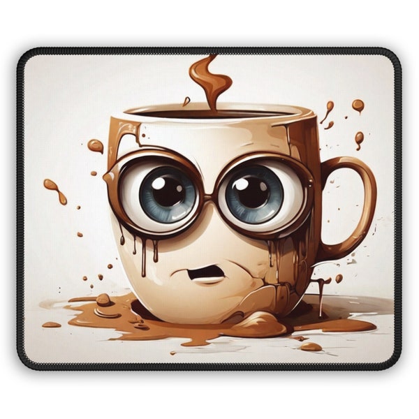 Muddy Coffee Mug 2024 Mouse Pad Office Mouse Mat Gaming Mouse Pad