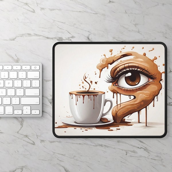 Muddy Gaming Mouse Pad Café Glaze Mouse Mat Office Mouse Pad Non-Slip