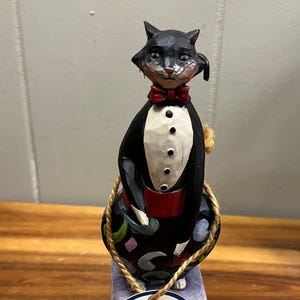 Figurine vintage Heartwood Creek Jim Shore ange tenant un