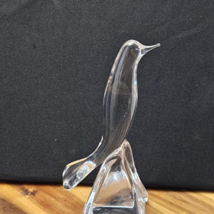 Daum France クリスタルガラス　バード　鳥　椋鳥？ Daum France クリスタルガラス バード 鳥 椋鳥？ - メルカリ