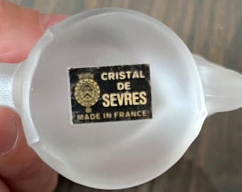 Cristal De Sevres Frosted Crystal Squirrel - Made in France 4