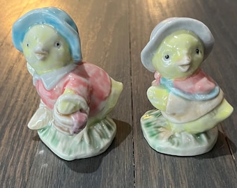 ヴィンテージ ひよこと卵 - 磁器製 レフトン イースター