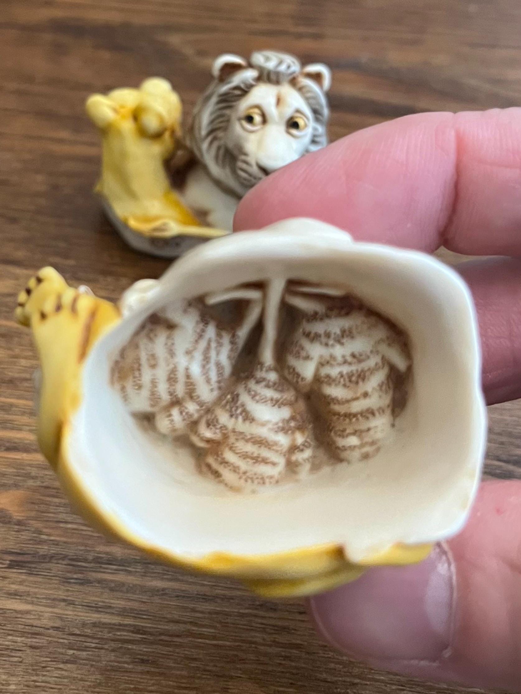＊みーにゃん様お取置き3/1＊シトリン　ぷっくりハート　スモーキーシトリン Harmony Kingdom “lords of the Jungle” Lion Trinket Box With