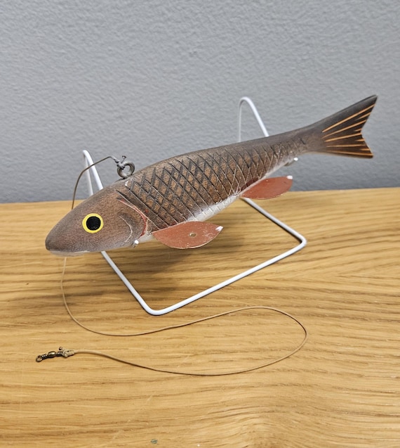fish lure with fins Lunker City 4" Fin-S #283 Big Daddy balanced fall right out of the packno added weight required Lunker City Fin-S Fish 4