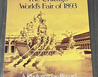 The Chicago World's Fair of 1893: A Photographic Record by Stanley Appelbaum - Vintage Paperback Book 1980