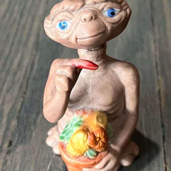 E.T. “Flowers” Collectible Avon Series Ceramic Figurine