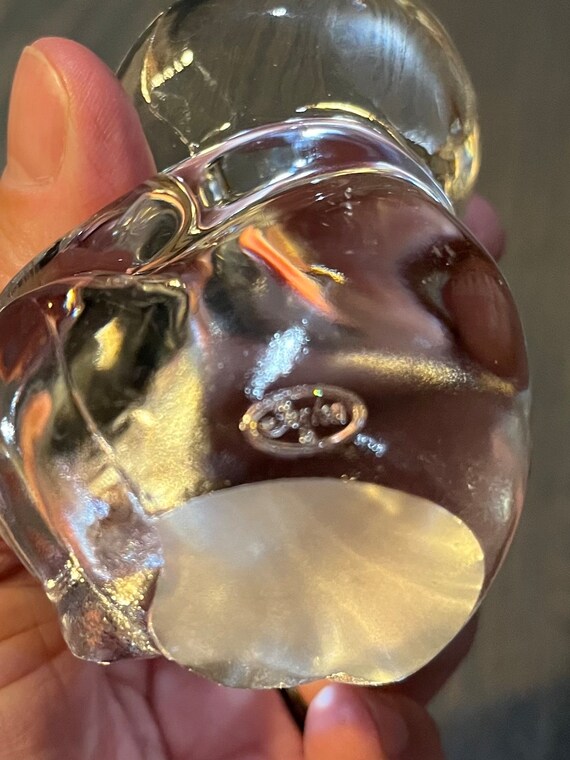 Fenton Art Glass Hand Crafted Bear - Clear 3.5” - Etsy Canada