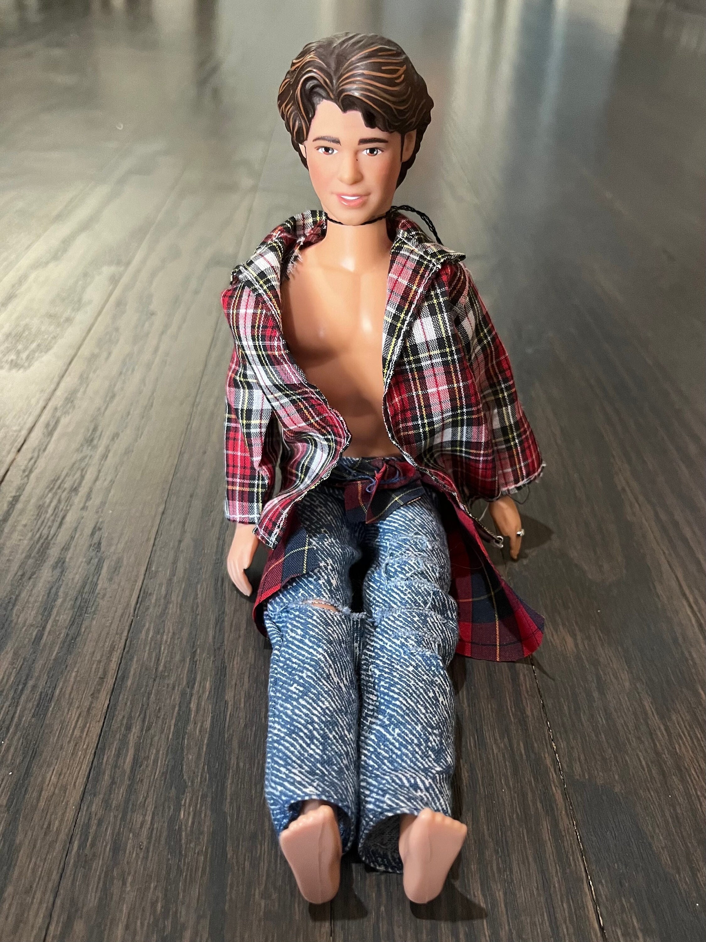 Blossom Joey Russo 1993 + エアブラシカスタムシャツ Joey Russo From Blossom Vintage Doll (not in Box) TYCO 1993 - Etsy