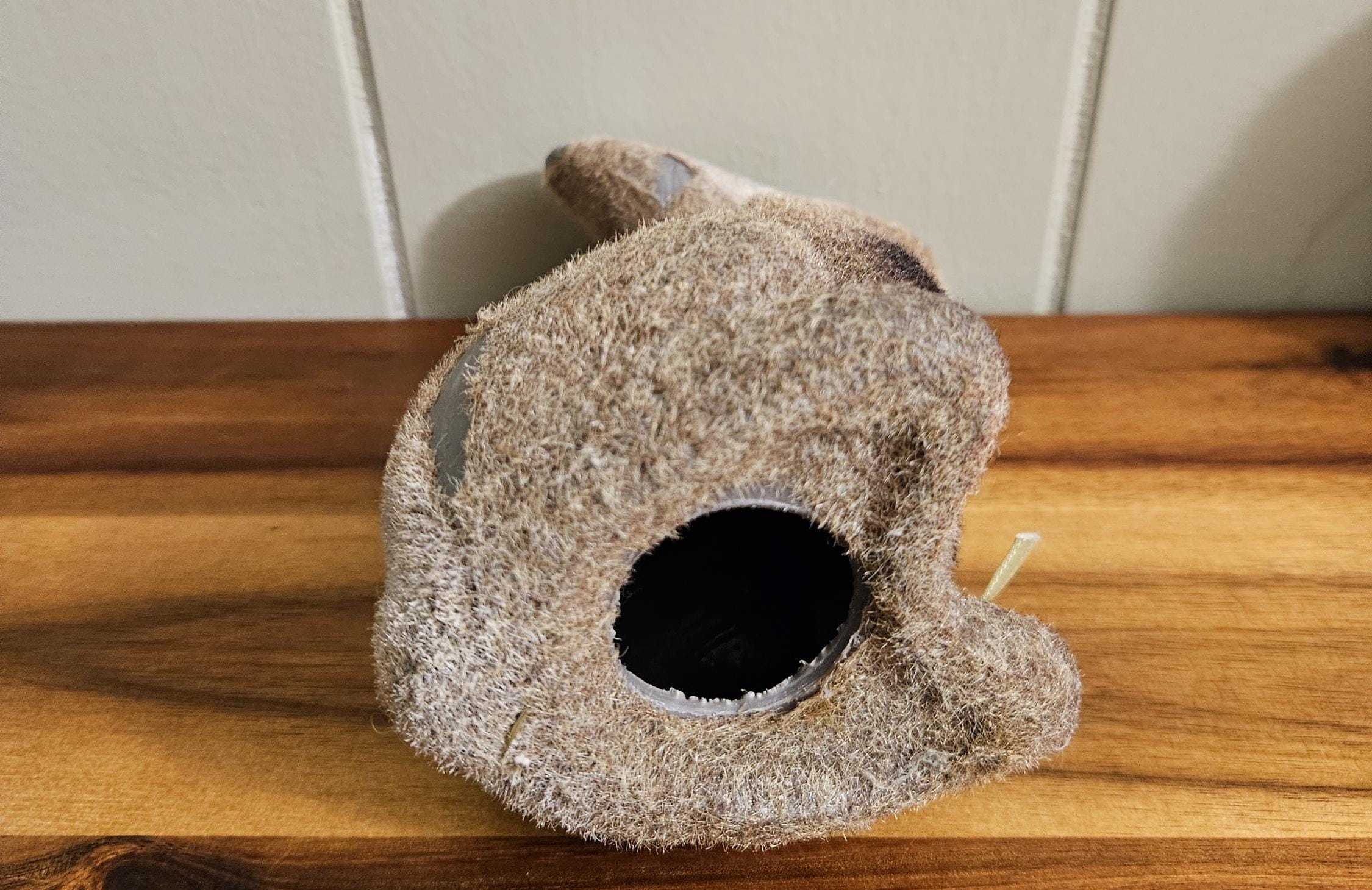 Vintage 1960's Blow Mold Fuzzy Plastic Bunny Rabbit Coin ...