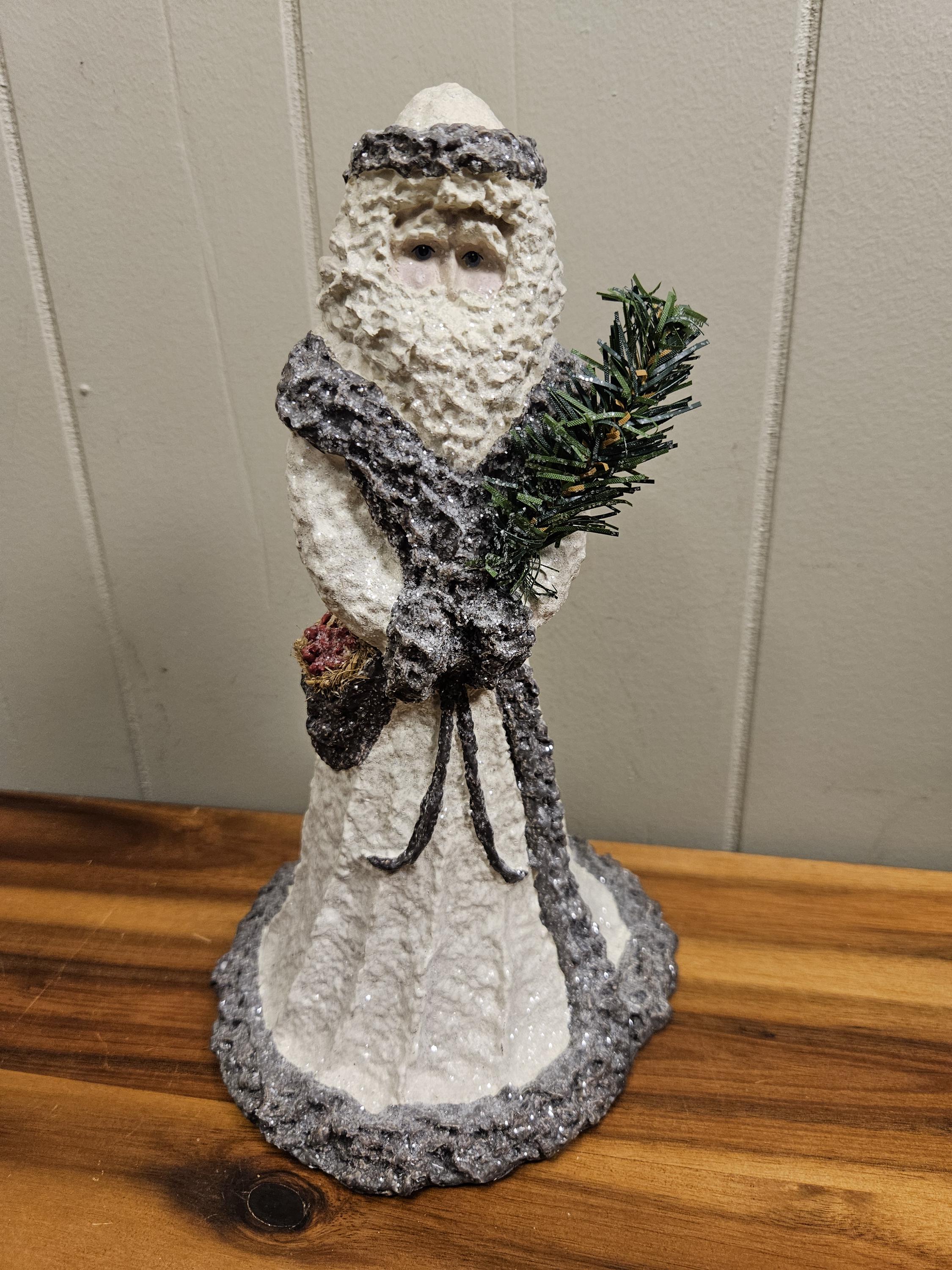 Signed Piece - 1996 Santa Claus Belsnickel Christmas Folk Art