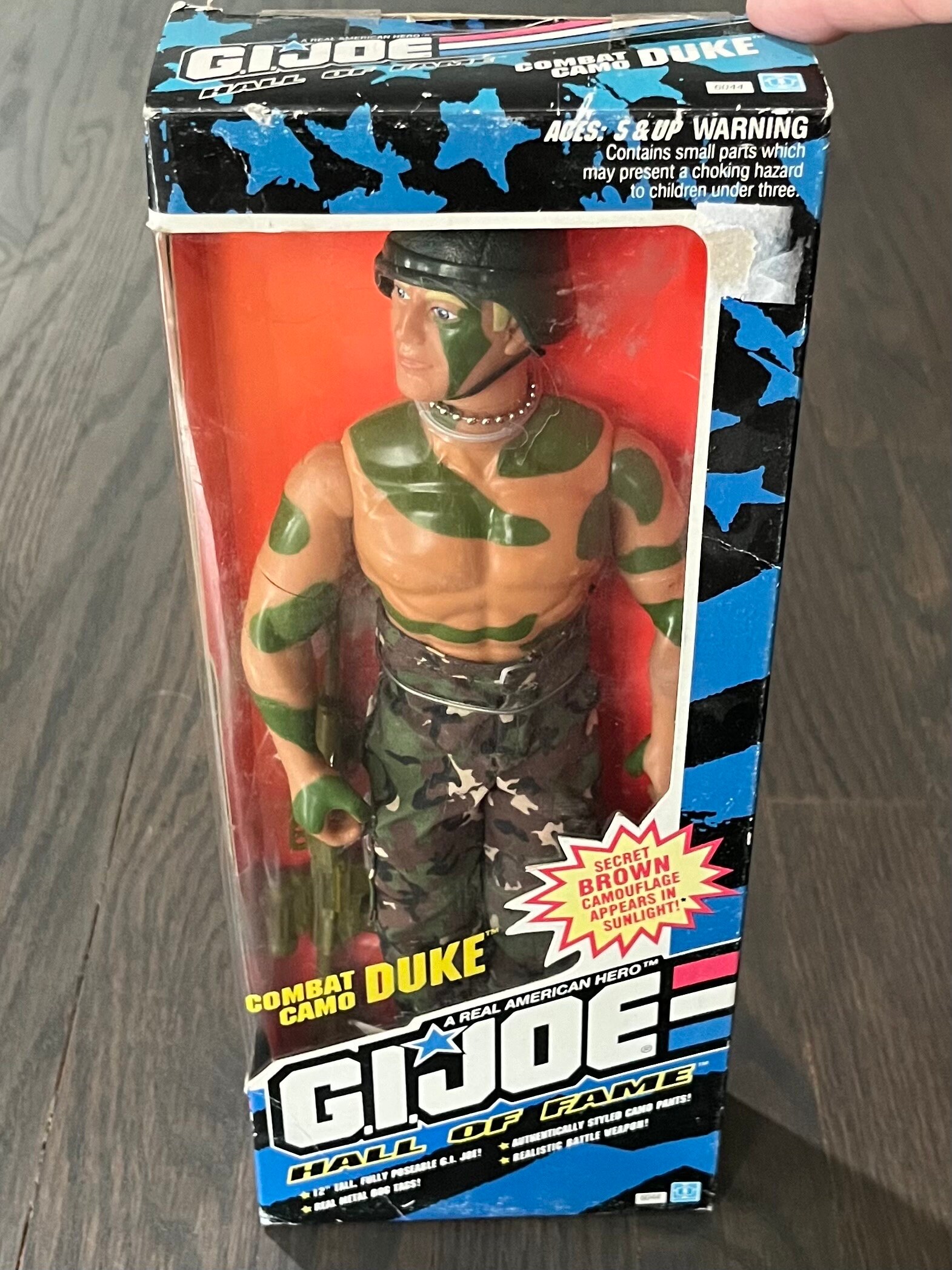 GI Joe Vintage 1993 Hall of Fame Series Combat Camo Duke Action