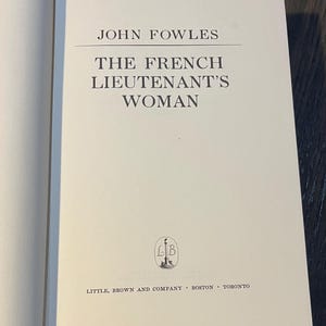 The French Lieutenant&#39;s Woman by John Fowles - Stated First Edition Vintage Hardcover Book 1969