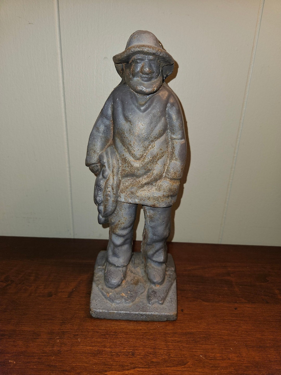 90s Ireland製 Hand Made Statue St Brigid 8