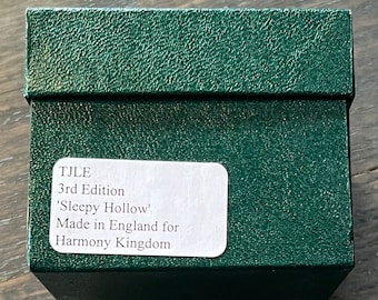 Harmony Kingdom “sleepy Hollow” Trinket Box With Original Box