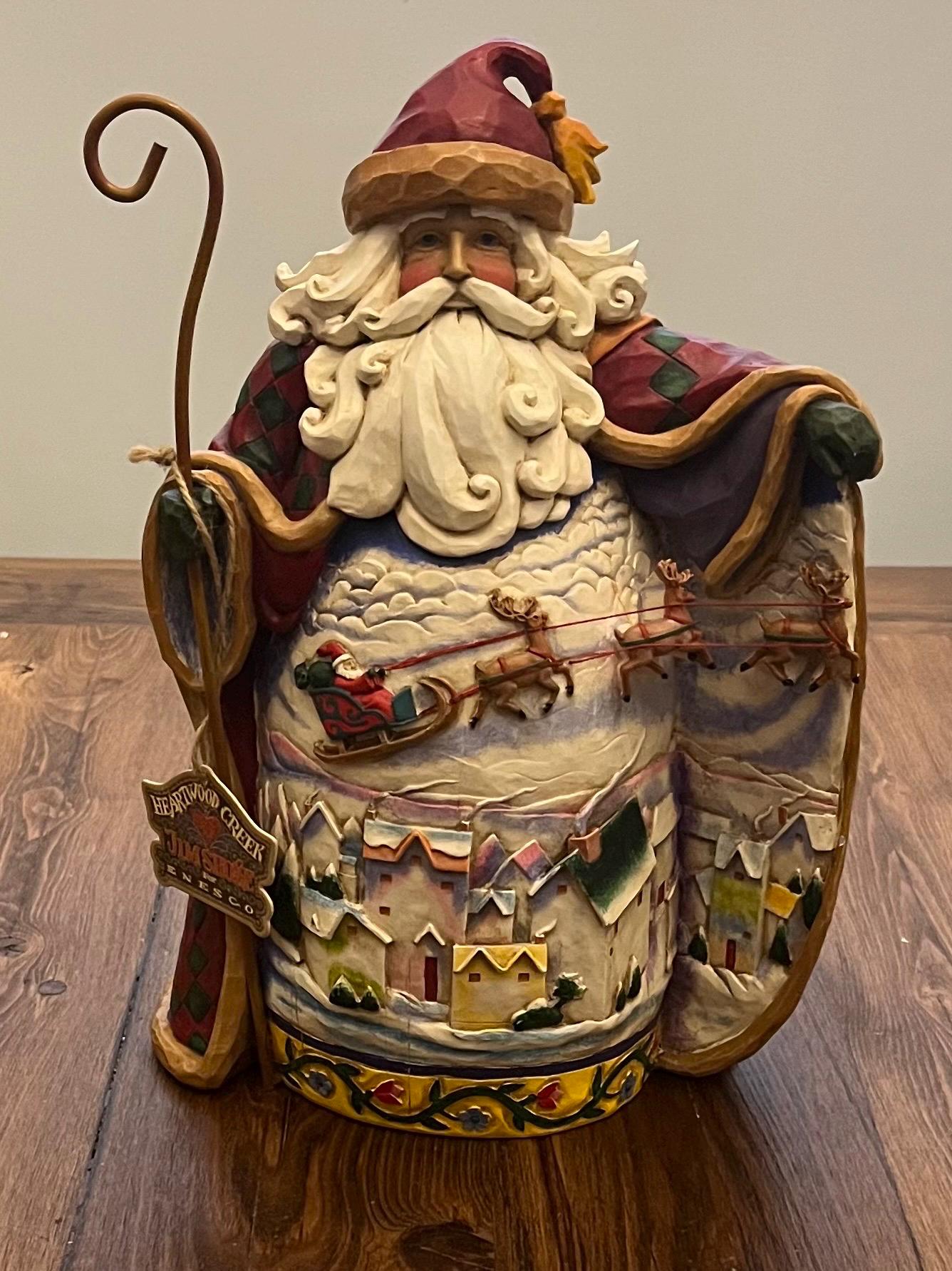 Jim Shore Heartwood Creek Vintage Santa 