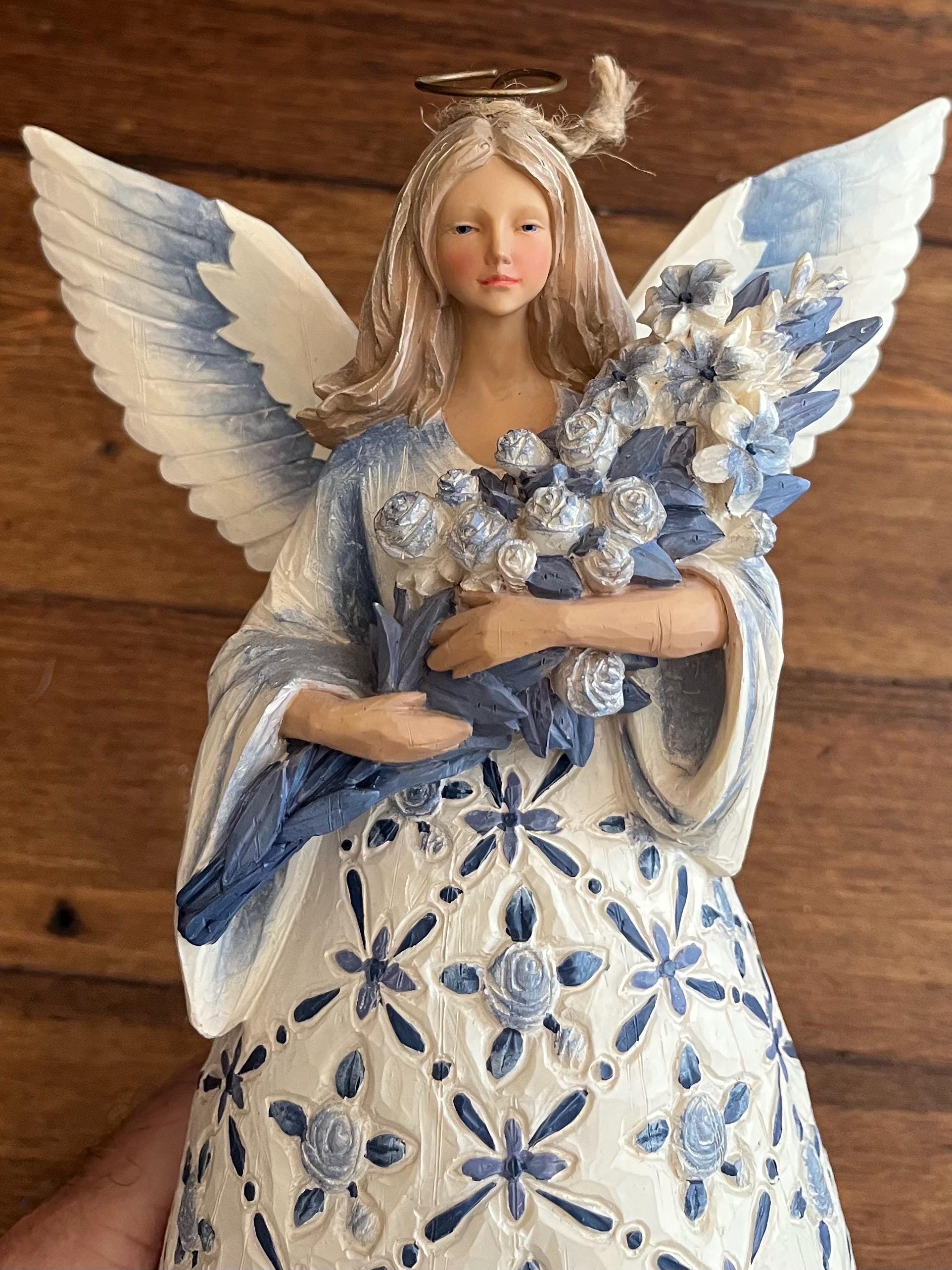 Jim Shore Heartwood Creek Collection Angel “as for Man, His Days