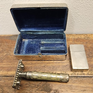 Gillette Bostonian Safety Razor - Etsy