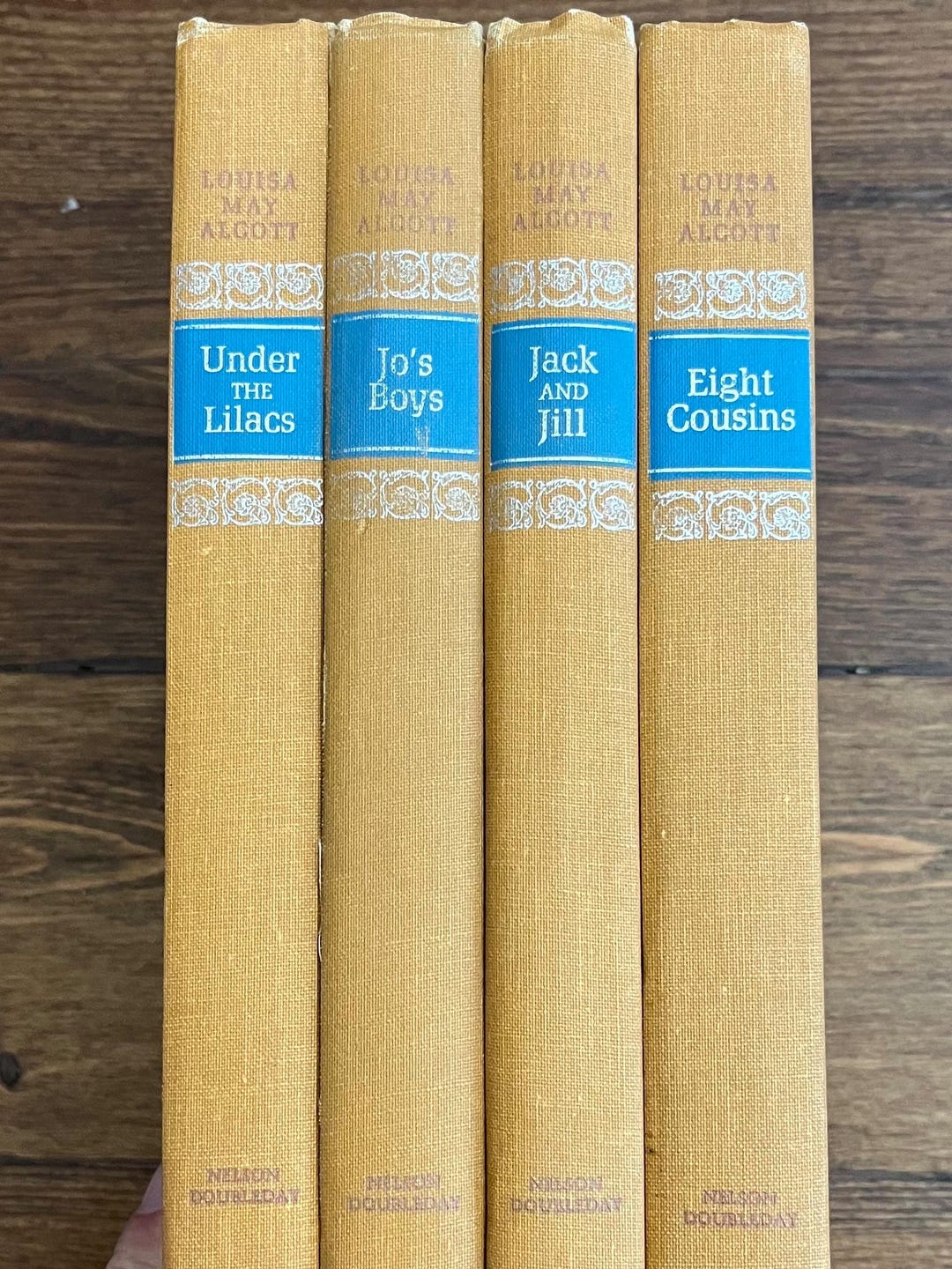 Louisa May Alcott Vintage 1950's Bundle Hardcover Books (jo's Boys