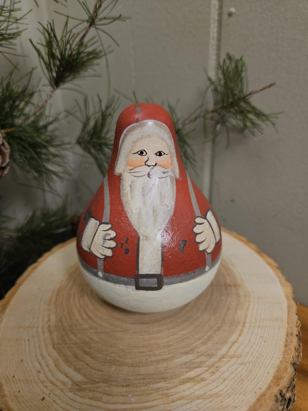 Lot De 4 Figurines De Noël Enesco Santa Claus (Père Noël) Vintage Années 80/90