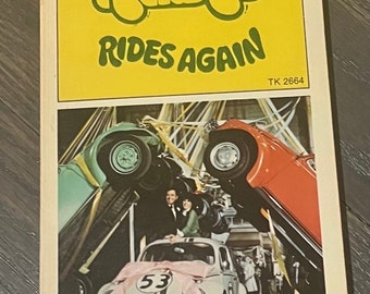 Herbie Rides Again by Walt Disney Productions - Vintage Paperback 1974