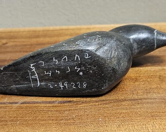 ヴィンテージ オリジナル カナディアン エスキモー イヌイット アート