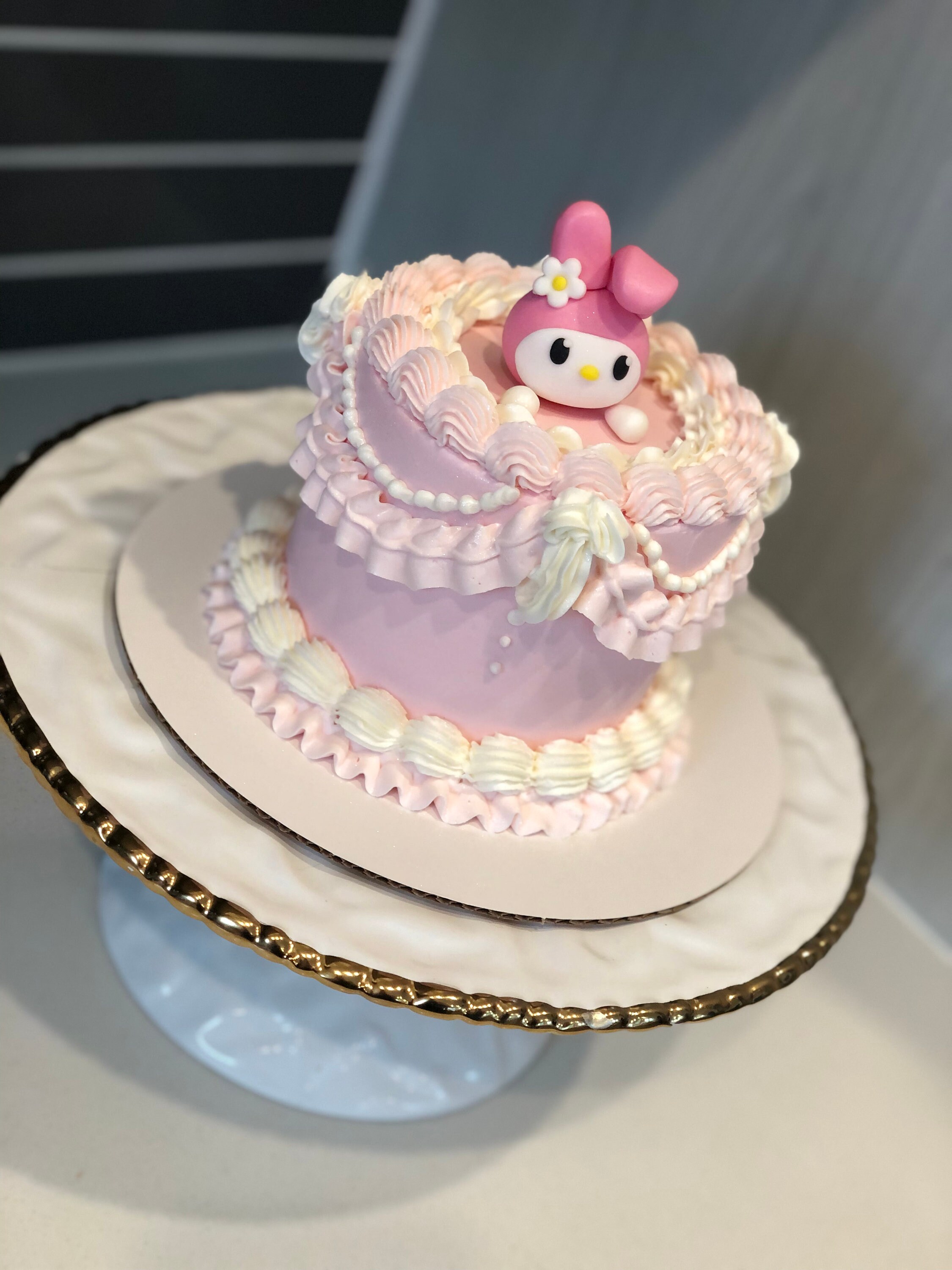 Fondant Sanrio My Melody Cake Topper - Etsy