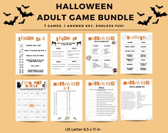 Paquete de juegos de Halloween para adultos (descarga digital)