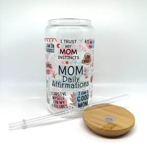 Mama Cup, Mom Cup, Mother’s Day, Affirmations Cup, Mama Cup, Iced Coffee Cup, Smoothie Cup, Gift for Her, Gift for Mom, Gift for Mothers Day