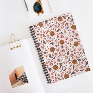 Halloween Notebook Halloween Fall Journal Fall Notebook Halloween Planner Ghost Candy Notebook Halloween Candy Journal Halloween Pumpkin