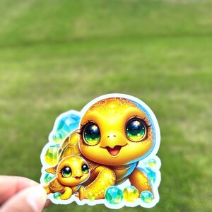 Schildkröte Aufkleber Meeresschildkröte Aufkleber Laptop Aufkleber Wasserschildkröte Aufkleber Wasserflasche MacBook Aufkleber Kindle Aufkleber
