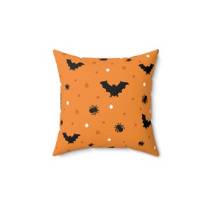 Halloween Pillow Halloween Pillows Halloween Ghost Pillow Boo Halloween Pillow Ghost Pillow Bat Pillow Spider Pillow Orange Halloween Decor