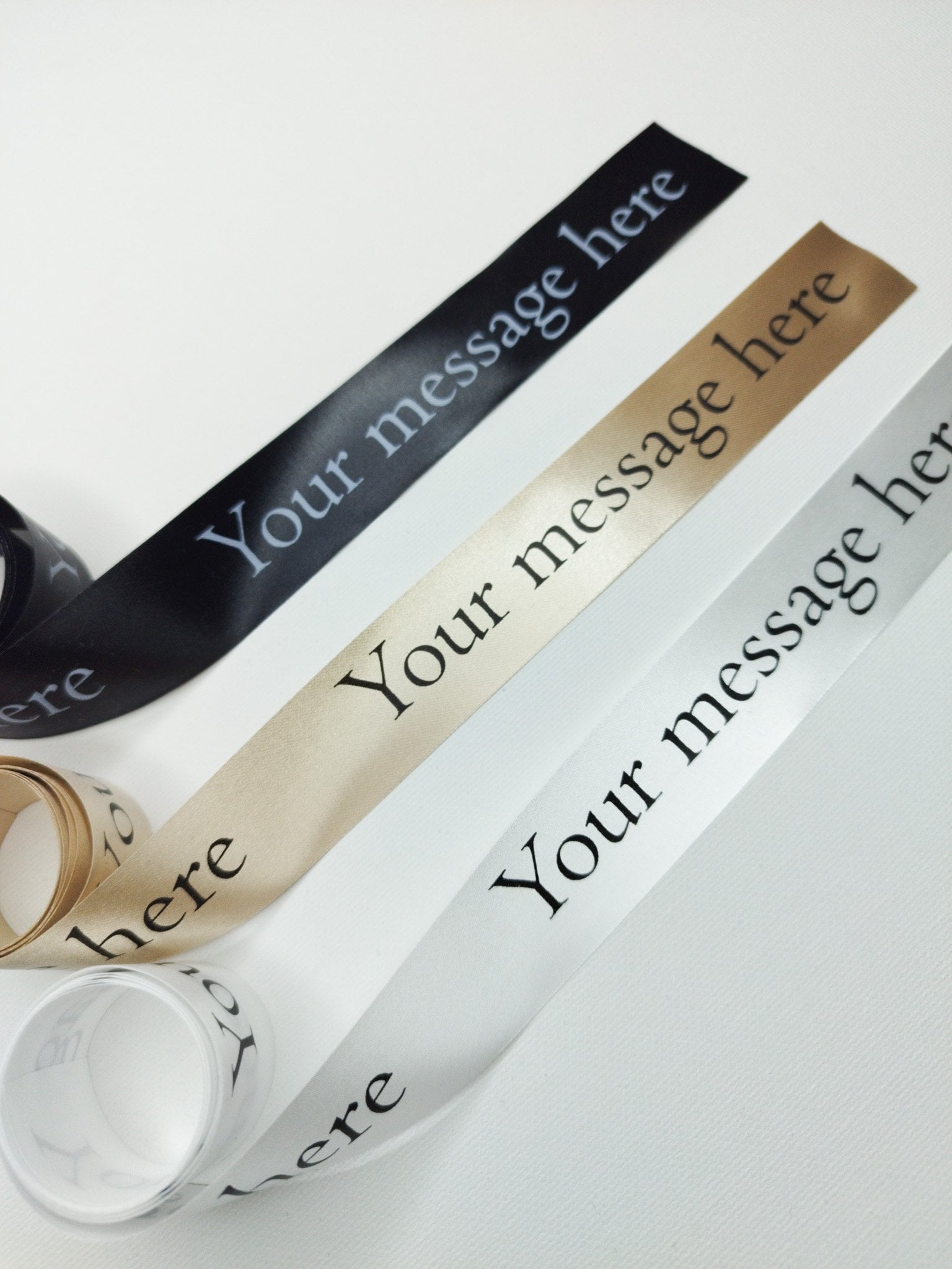 Custom Stipe Ribbon Personalized Satin Ribbon: 25mm Custom Printed Ribbon Wrap - Etsy