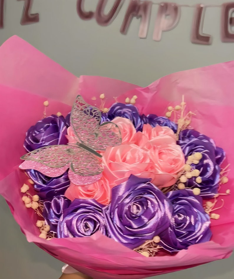 Bouquet of Eternal Roses Etsy