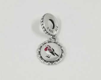 Ciondolo pendente Pandora Robin Bird