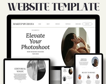 Showit Website Template | Showit Website Template Designer | Showit Website Template For Creatives |  Website Template Showit Blog