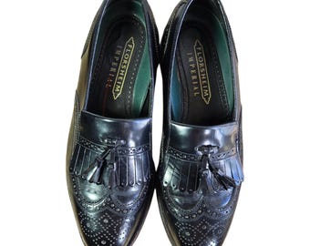 Royal Imperial by Florsheim Loafers Ritz Wine 11 B-unused in Box W
