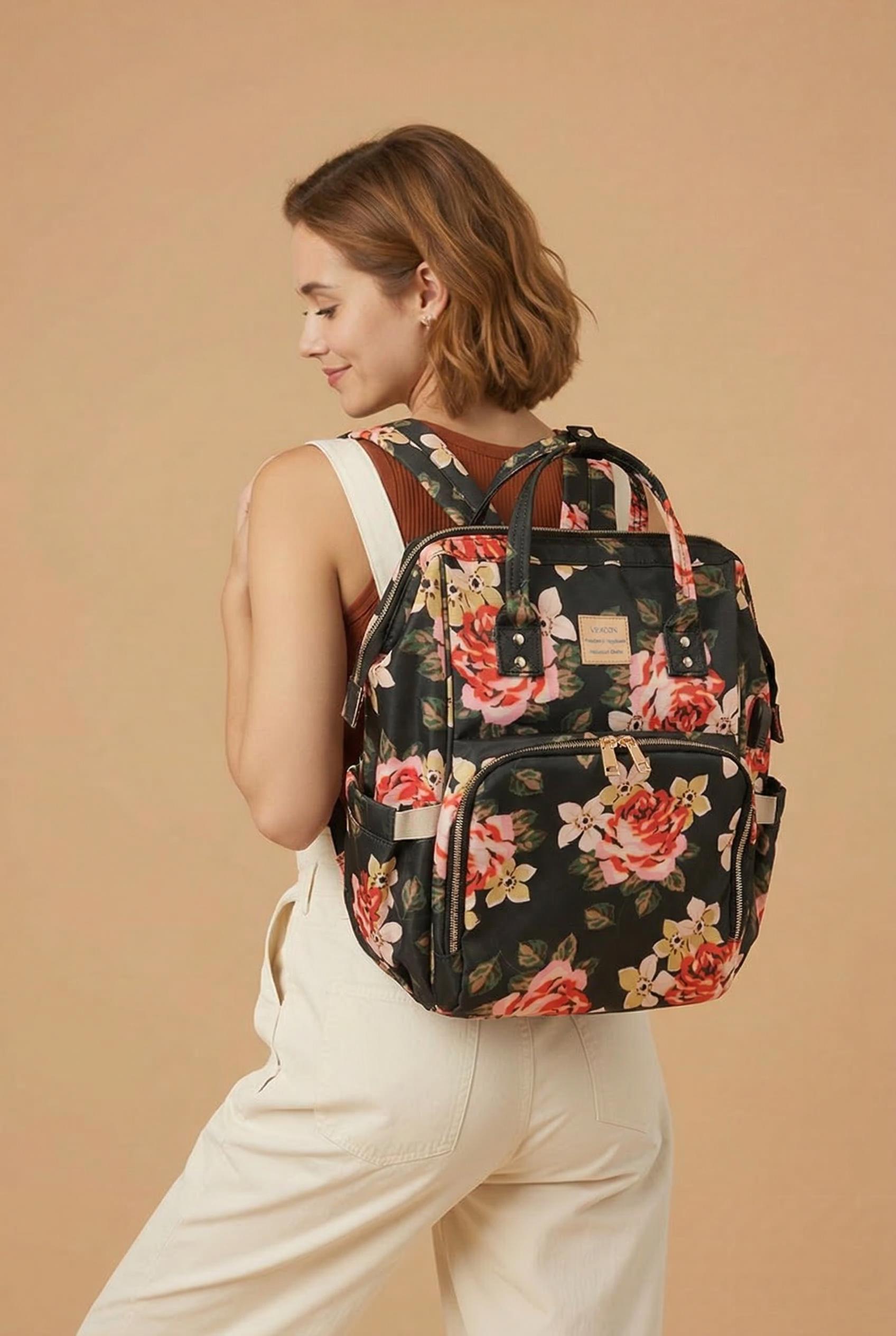 Shabby Chic Backpack - Etsy display picture 3
