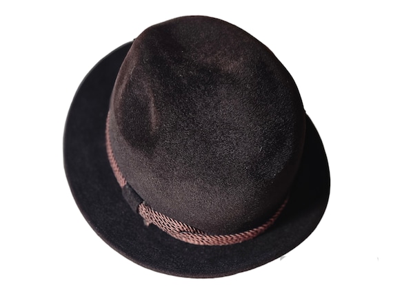 Vintage men  Flechet Genuine Fur Felt Fedora Chapeau  Made in Usa,  Gifts For Her, Gifts For Him, Father's Day Gifts, Gifts For Husband,