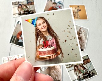 Custom Photo Stickers, Personalized Labels, Party Favors