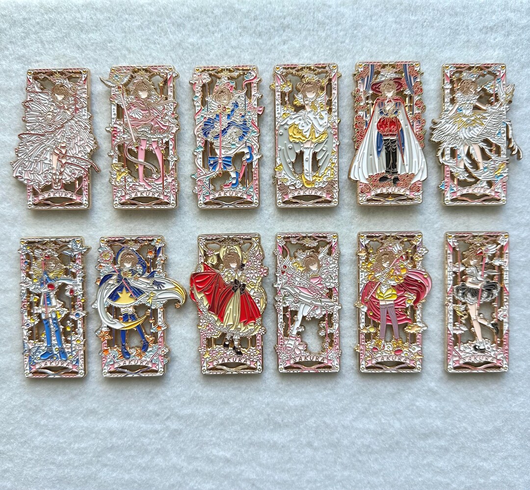 Magical Girl Enamel Pin, Cute Anime Magic Outfit Dresses - Etsy
