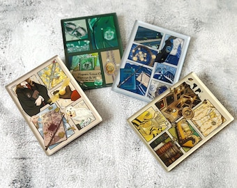 Magic World School Uniforms Acrylic Fridge Magnet, Handcrafted