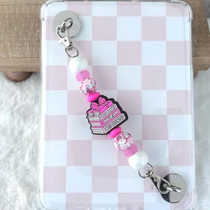 Bookish Kindle Strap Interchangeable Charm Grip Accessories for Kindle