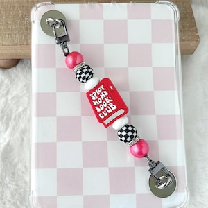 Bookish Kindle Strap Interchangeable Charm Grip Accessories for Kindle