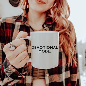 Christian Gifts Devotional Coffee Cup Religious Gifts Coffee Mugs Minimalist Mug Christian Tea Coffee Mug Gift Christian Coffee Mug