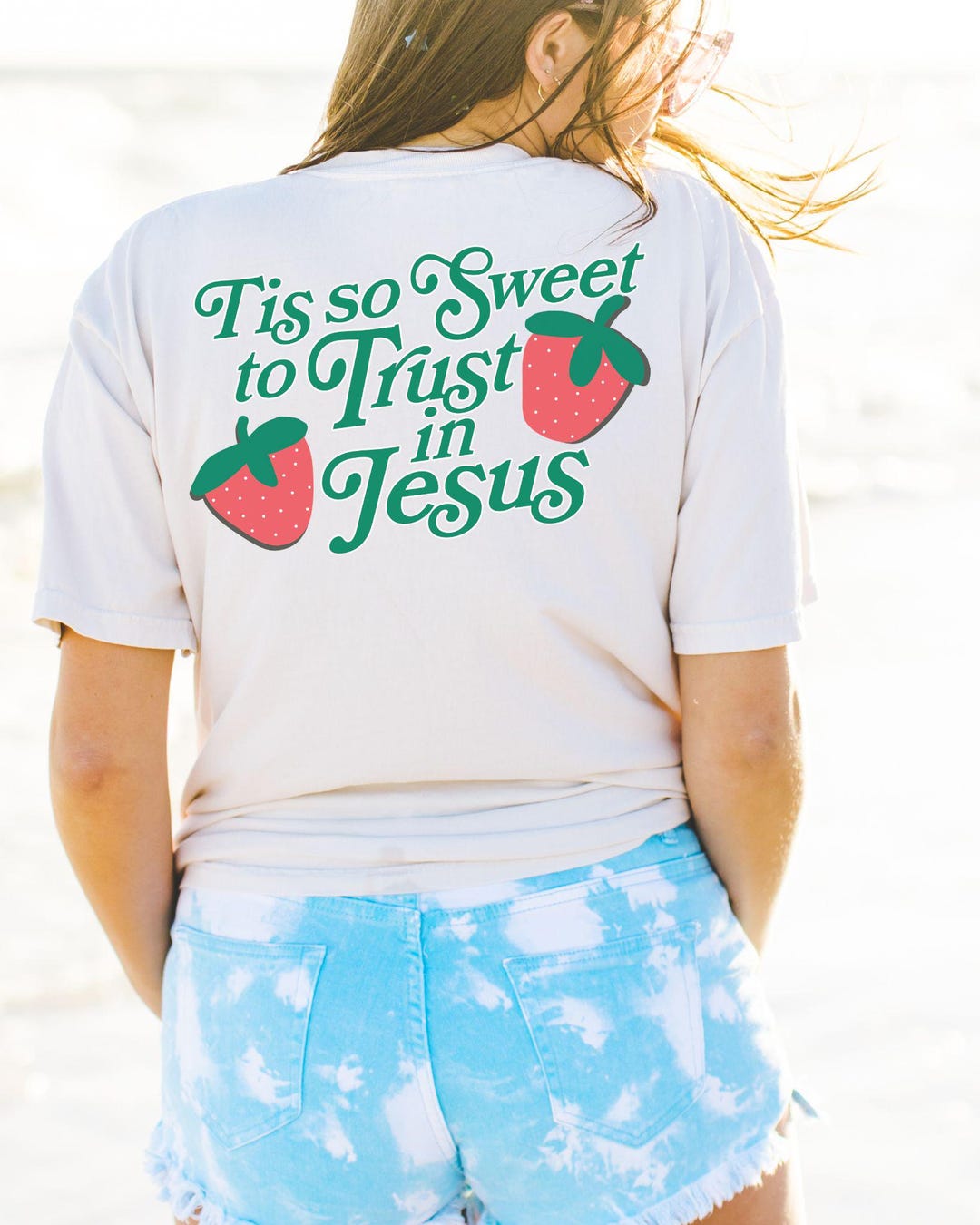 Tis so Sweet to Trust in Jesus Shirt, Christian Shirt Women, Hymn Shirt ...