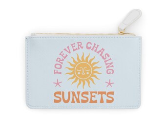 Forever Chasing Sunsets Mini-Clutch-Tasche – Mini-Geldbörse