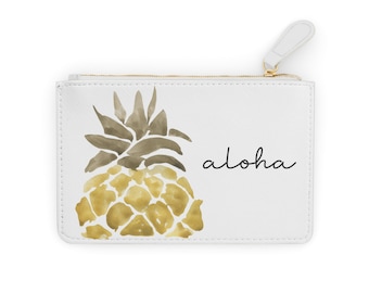 Aloha Pineapple Mini-clutchtas - Mini-portemonnee