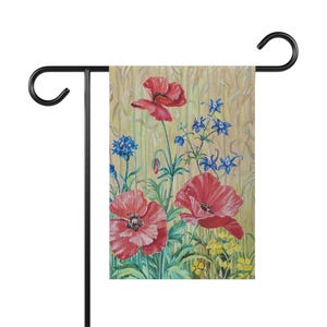 Gartenbanner Hausbanner Frühlingsfahne Wohnkultur Gartenfahne Blumenbanner Blumenhausfahne