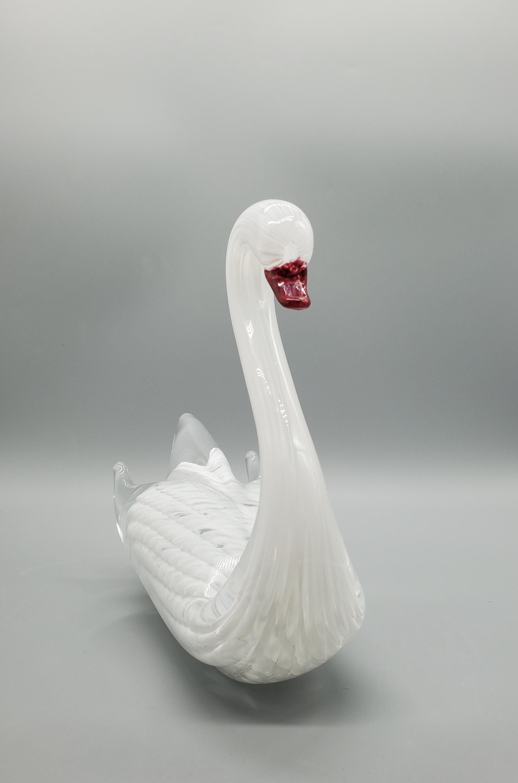 Marcolin Glass Swan - Etsy